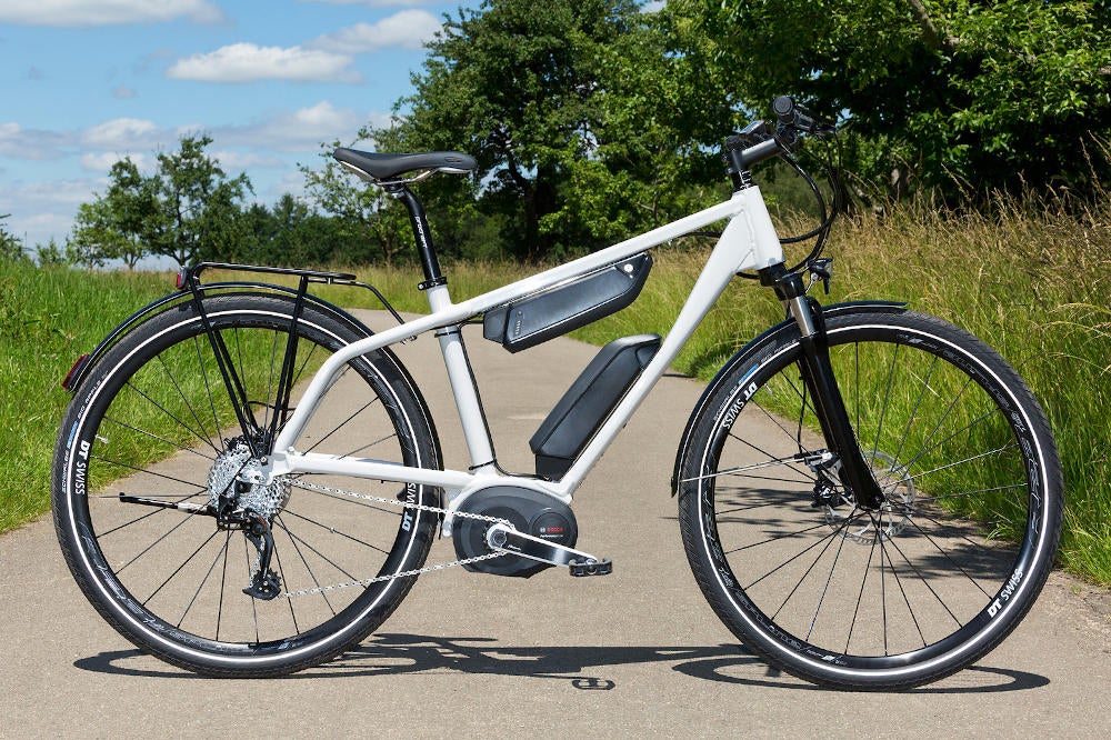 E-Bike mit zwei Akkus