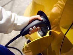 e-up! wird geladen Strom tanken