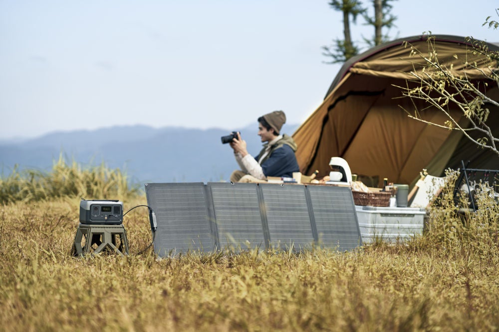 Ecoflow River 2 mit Solarpanel