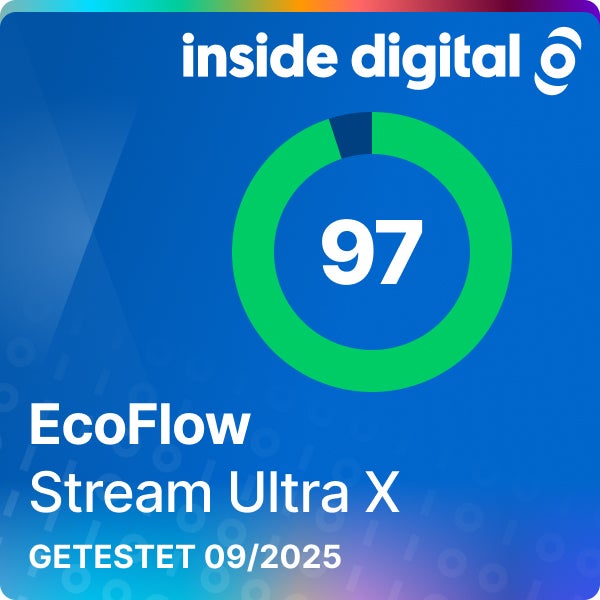 Ecoflow Stream Ultra X Testsiegel