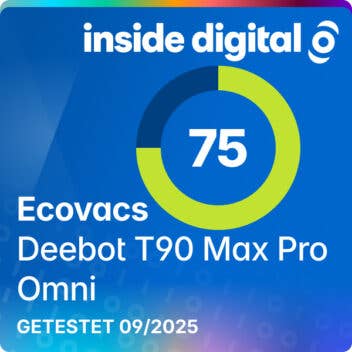 Testsiegel Ecovacs Deebot T90 Max Pro Omni