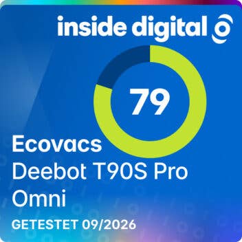 Testsiegel Ecovacs Deebot T90S Pro Omni