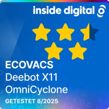 Ecovacs Deebot X11 OmniCyclone Testsiegel