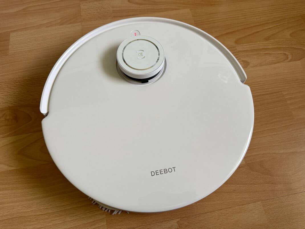 Der Ecovacs Deebot X1e im Einsatz