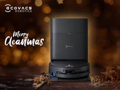Ecovacs Deebot X9 Pro Omni mit Weihnachts-Motto