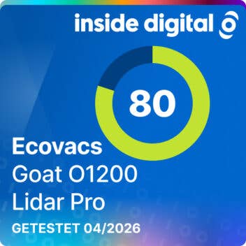 Testsiegel Ecovacs Goat O1200 Lidar Pro