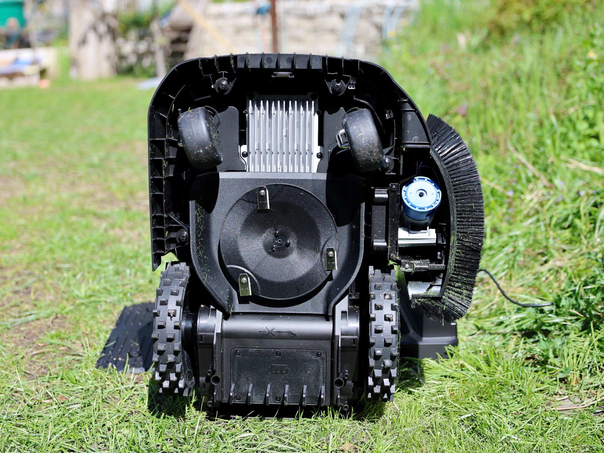 Rückseite des Ecovacs Goat O1200 Lidar Pro