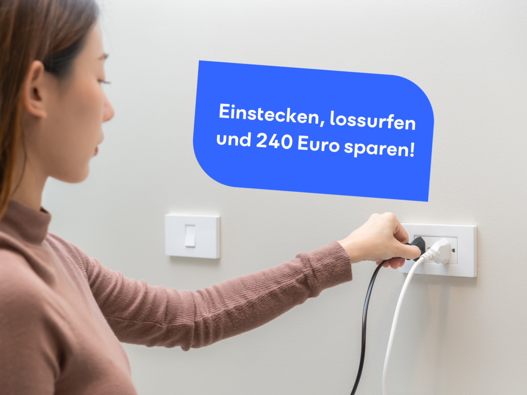 #Kein Techniker nötig: DSL-Alternative von O2 mit 240 Euro Rabatt
