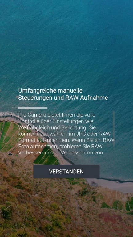 Einstellungen und Übersichtlichkeit: Die Kamera-App des HTC U Ultra