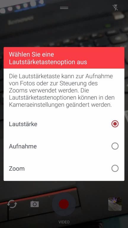 Einstellungen und Übersichtlichkeit: Die Kamera-App des HTC U Ultra