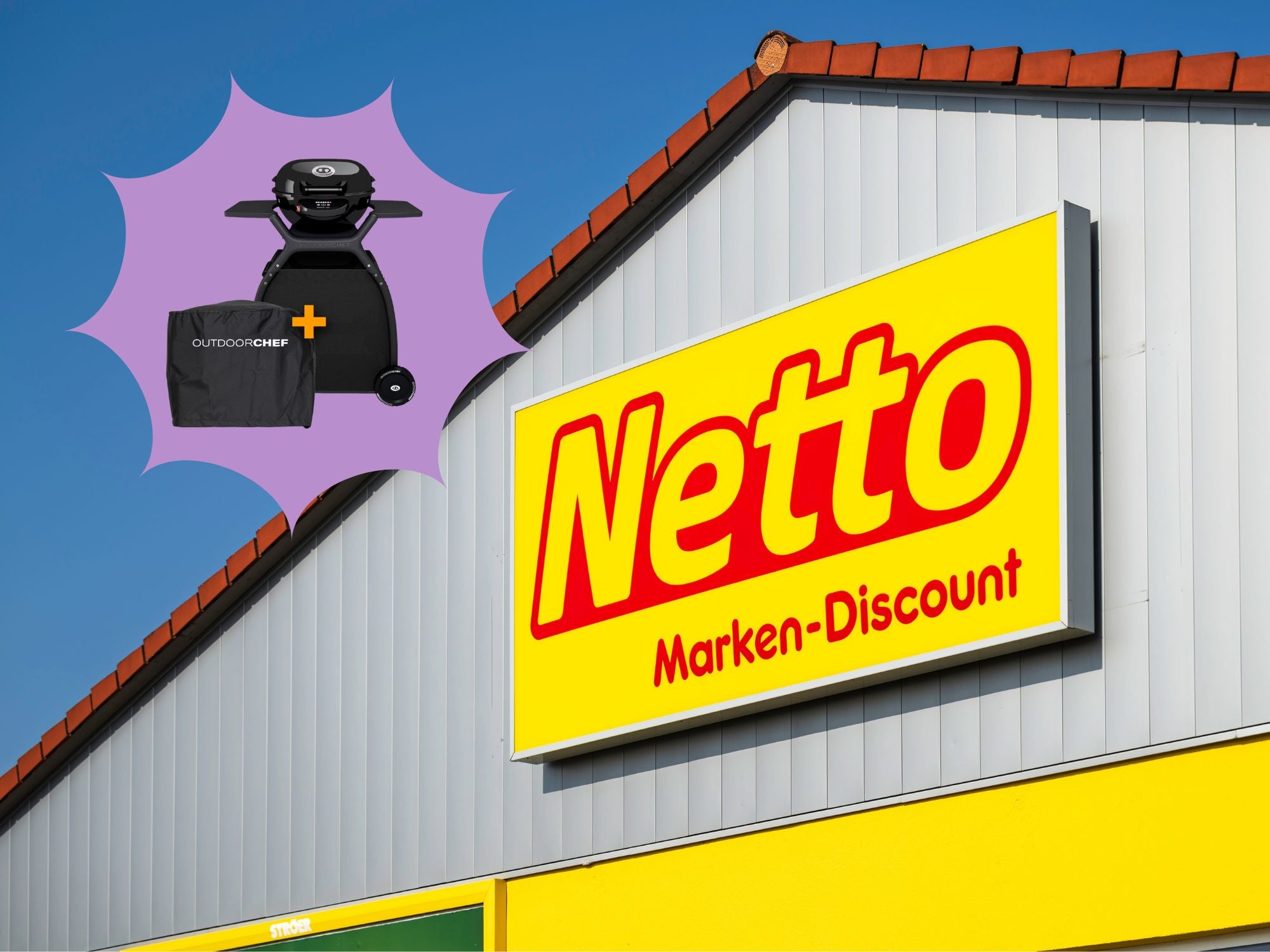 Statt 550 Euro: Netto verkauft Elektrogrill mit 69 Prozent Rabatt