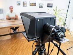 Elgato Prompter XL im Einsatz
