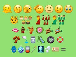 Einige der Vorschläge für Emoji 14.0