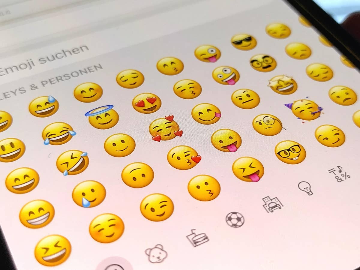 Emojis auf iPhone 12 Pro