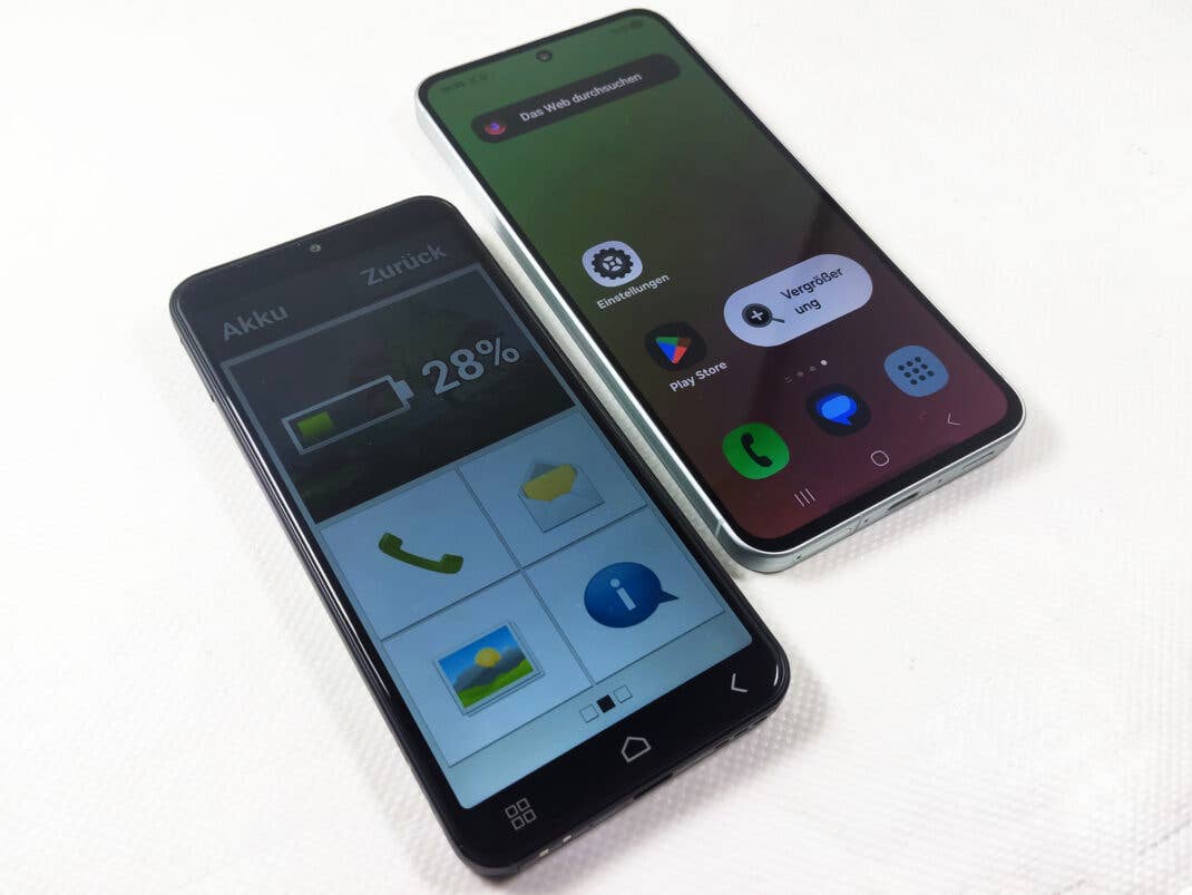 Emporia Smart7.Lite vs. Samung Galaxy A56