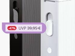 Der Etikettendrucker Olympia P22 ist bei MediaMarkt 47 Prozent günstiger