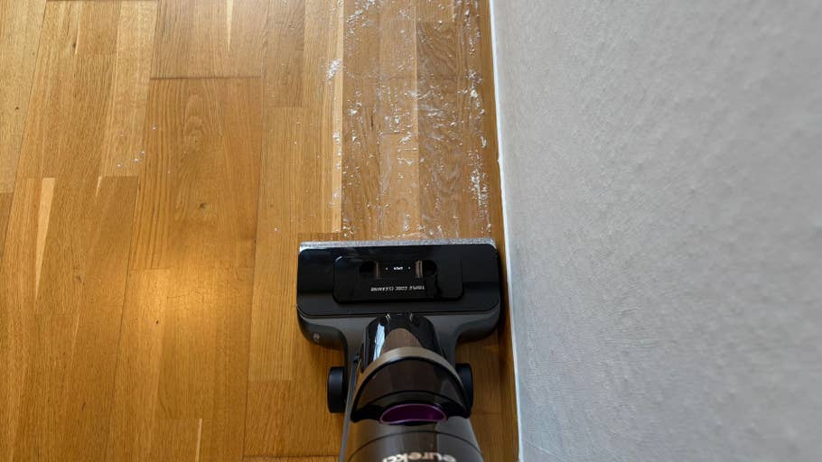 Schafft es der RapidWash 730 das Mehl zu entfernen?