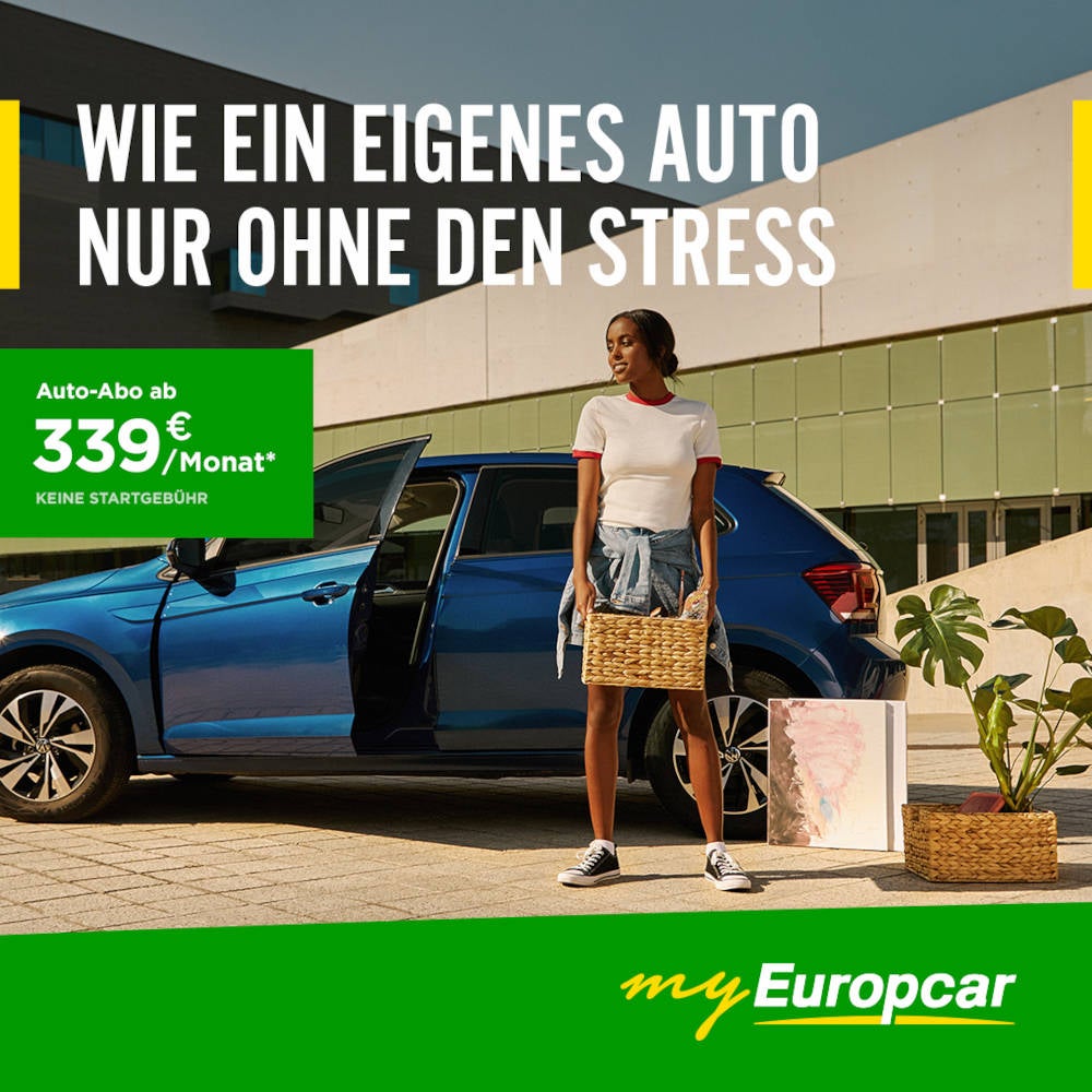 Europcar Auto Abo Symbolbild