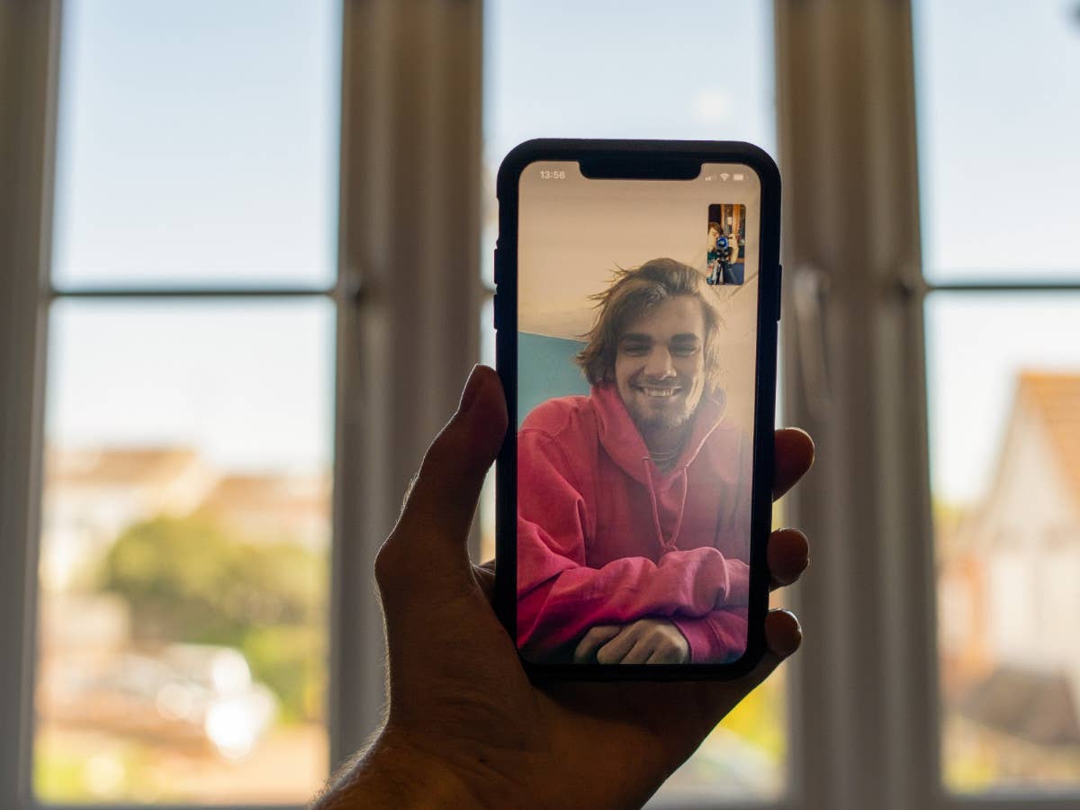 FaceTime auf einem iPhone