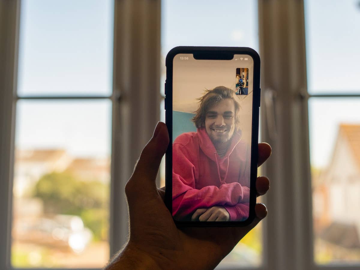 FaceTime auf einem iPhone