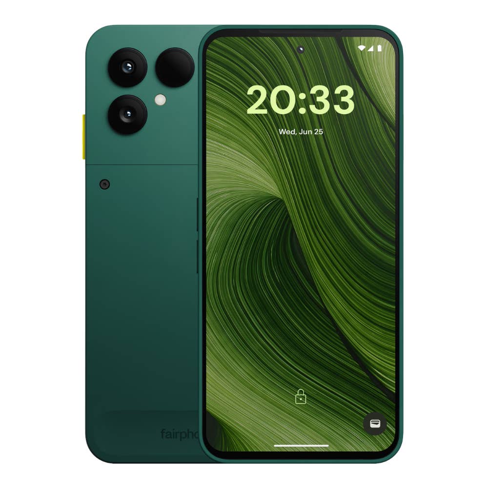 Fairphone 6. Gen Vorder- und Rückseite