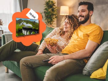 Fast 2 Meter Bildschirm! So holst du dir jetzt diesen XXL-Fernseher von Philips zum Minipreis