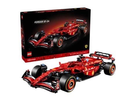 Foto: Klemmbaustein Lego Ferrari SF-24 F1 Rennauto