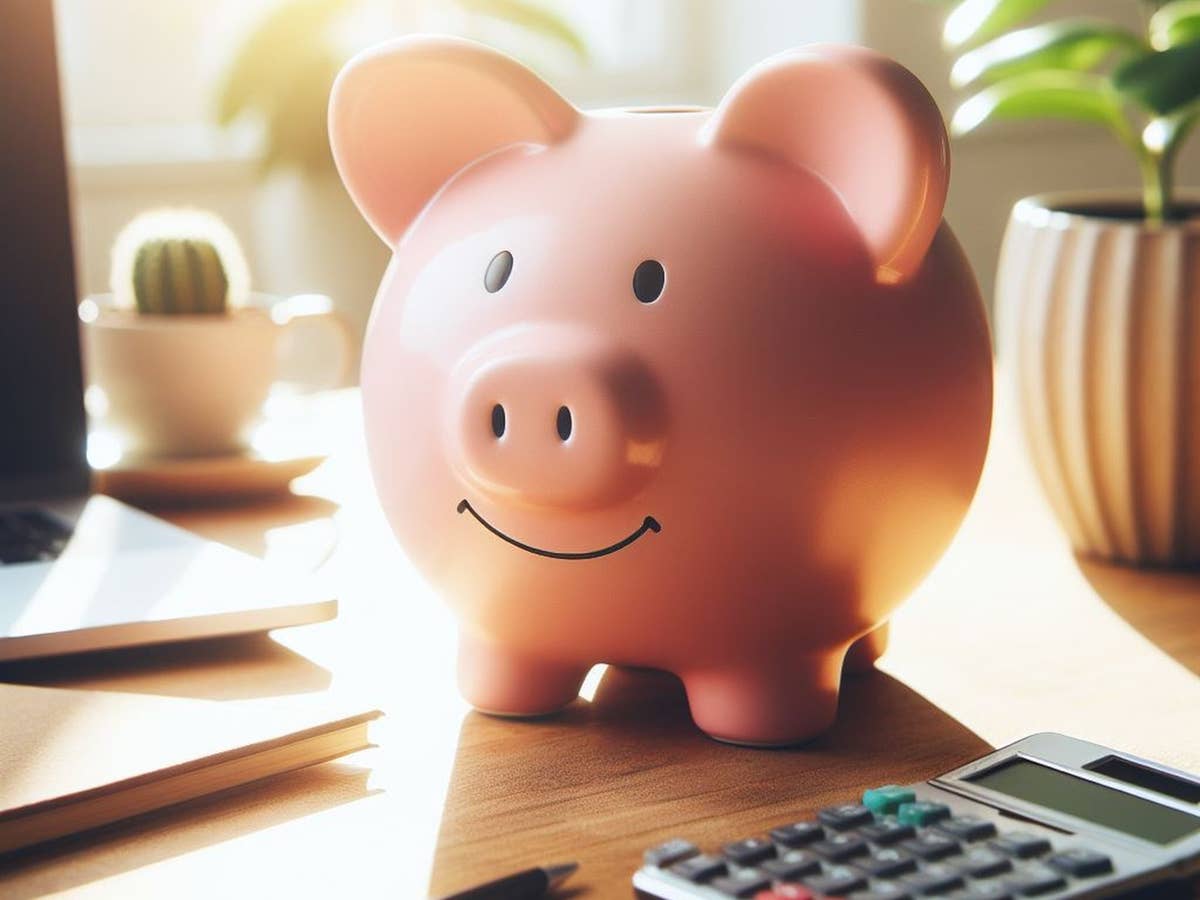Festgeld: Postbank und Deutsche Bank locken mit Will-Ich-Zinsen Sparschwein steht im Sonnenlicht auf einem Schreibtisch.