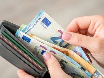 Festgeld, Geldbeutel, Geldbörse, Geld, Euro