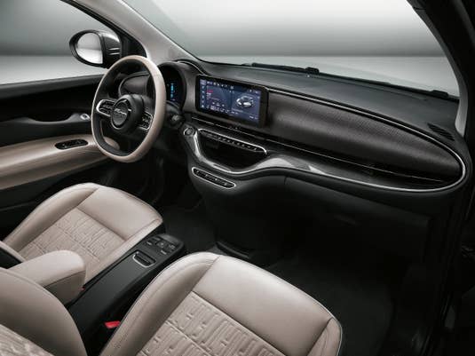 Innenansicht des neuen Fiat 500 (2020)