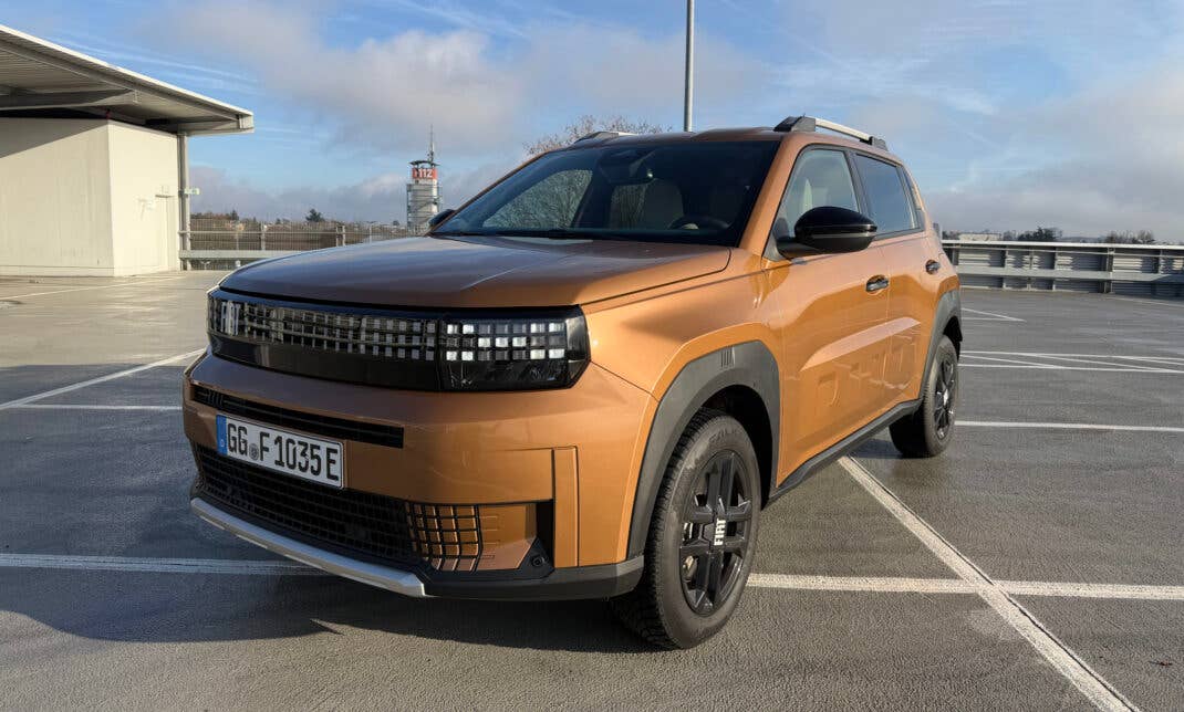 Fiat Grande Panda Elektro in der Frontansicht