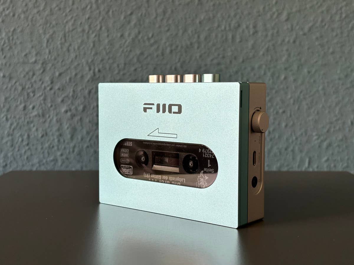 FIIO CP13 Kassettenspieler Retro Gadget feiert Comeback: Wir haben es ausprobiert