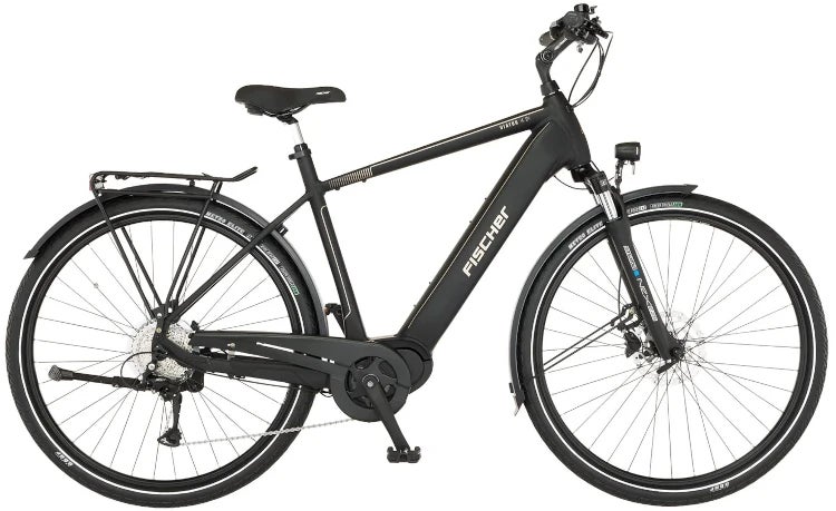 Fischer Trekking E-Bike Viator 4.2 in der Seitenansicht.