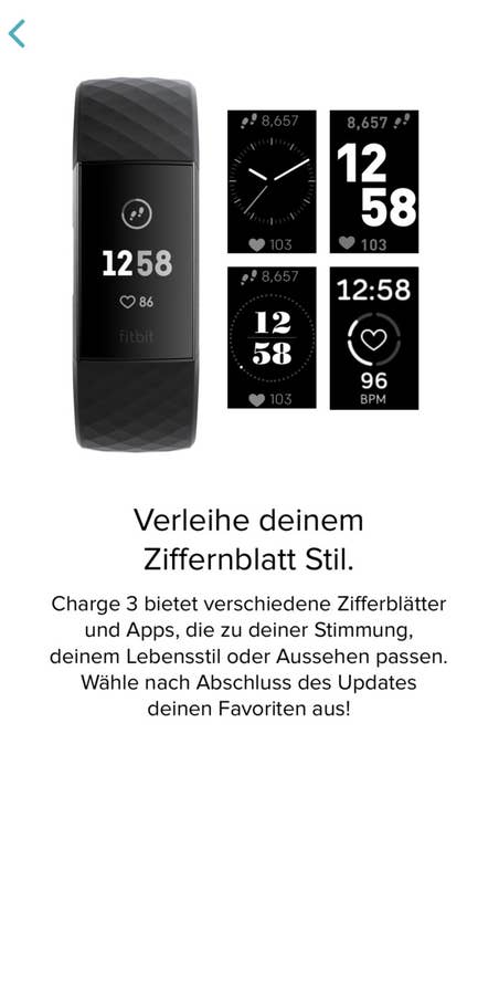Fitbit Charge 3 mit der Fitbit App einrichten