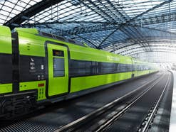 So sollen die neuen Züge von Flixtrain aussehen