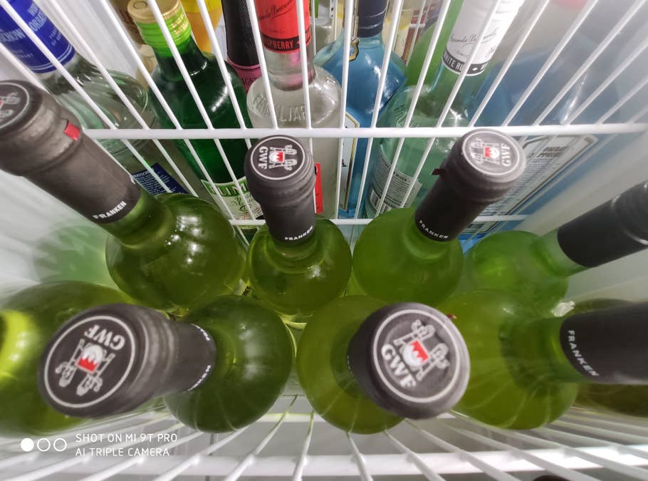 An den Rändern wird es unscharf.