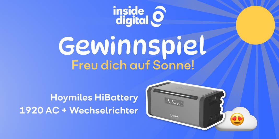 Freu dich auf Sonne und gewinne den Hoymiles HiBattery 1920 AC
