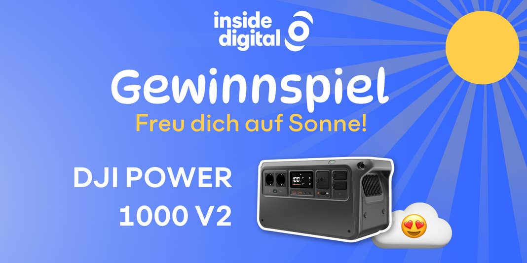 Freu dich auf Sonne und gewinne die DJI Power 1000 v2