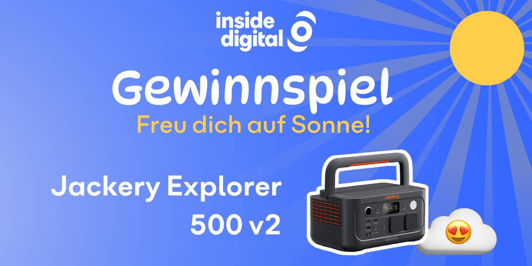 Freu dich auf Sonne und gewinne die Jackery Explorer 500 v2