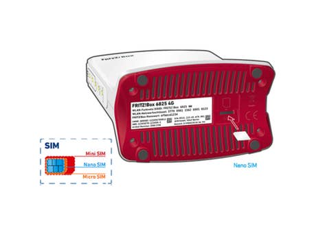 Foto: Wlan-router Fritz! FRITZ!Box 6825 4G