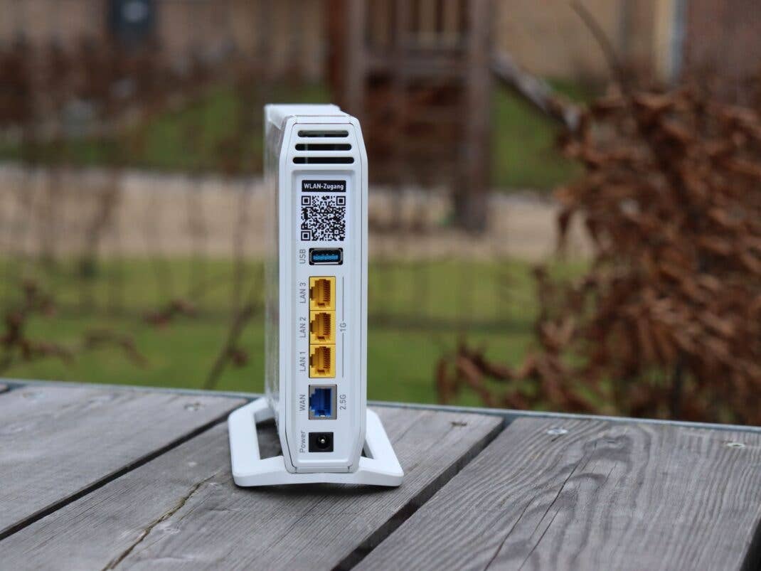 Anschlüsse der FritzBox 4060