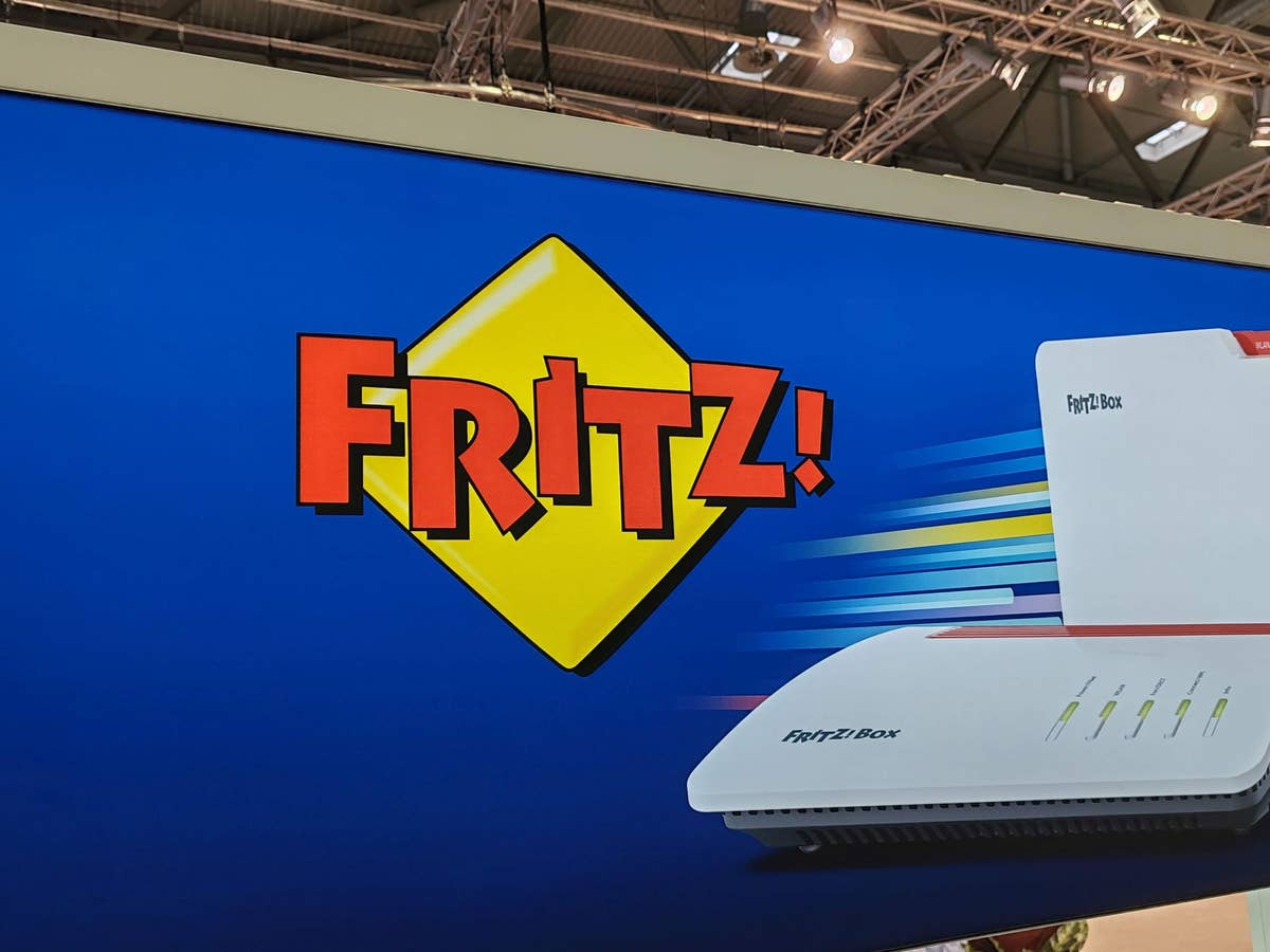 Fritz-Logo auf der Anga Com