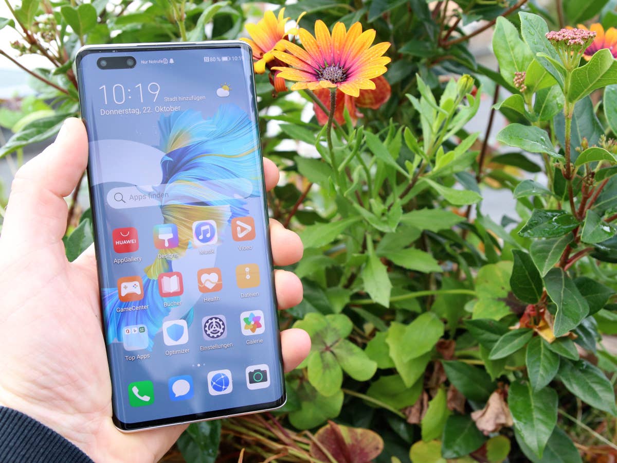 Front des Huawei Mate 40 Pro