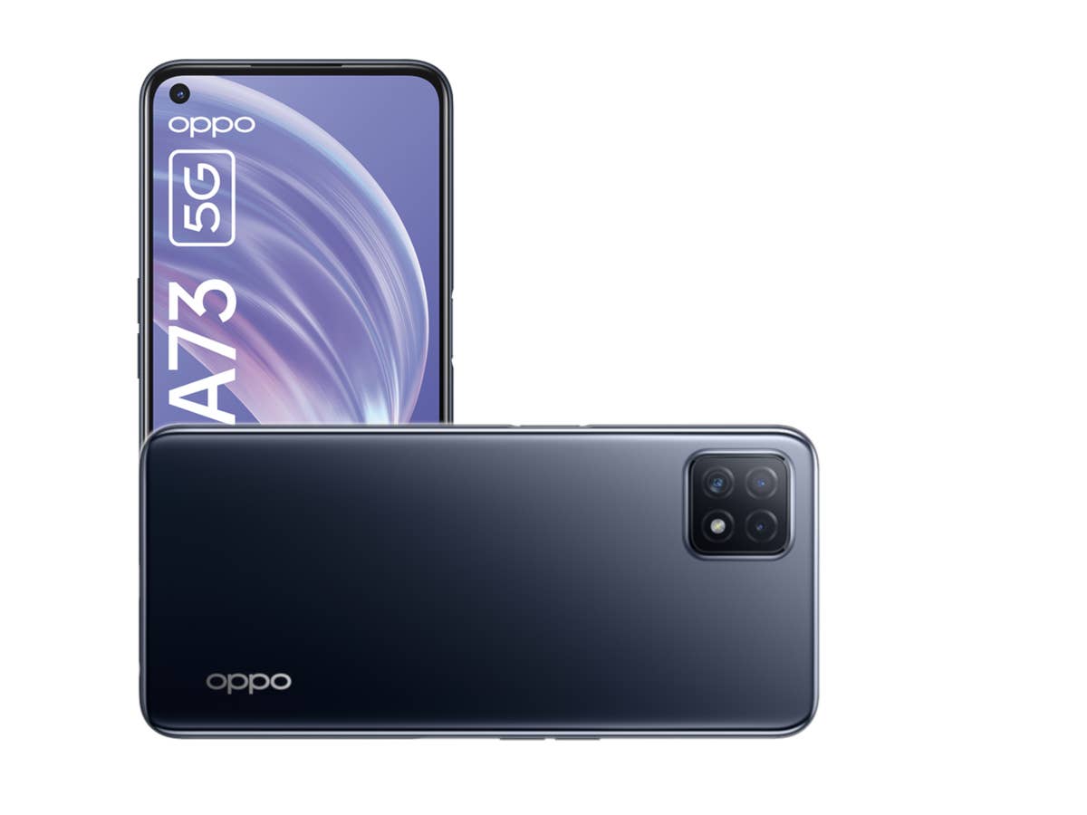 Front Oppo A73 5G