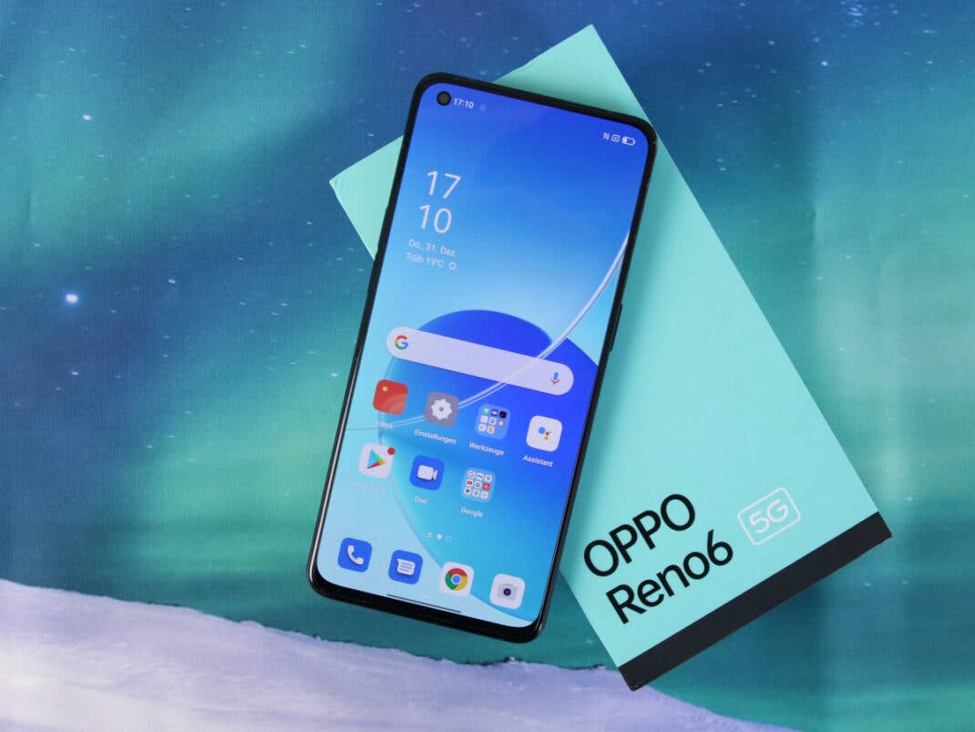 Front des Oppo Reno6 5G