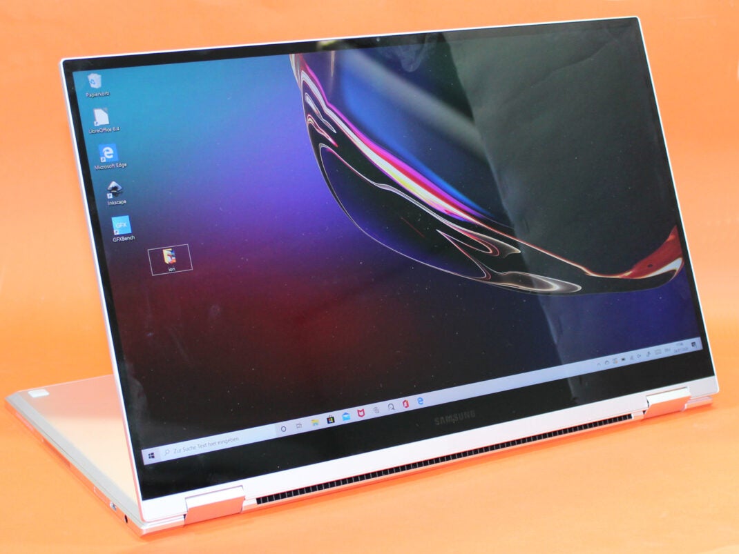 Front des Samsung Galaxy Book Flex