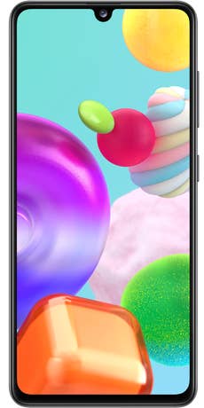 Front des Galaxy A41 von Samsung