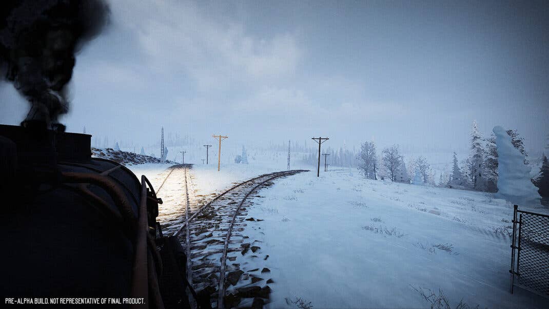 Frostrail auf der Gamescom 2025 Landschaft