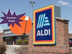 Für drinnen und draußen - Aldi verkauft stilvolle Akku-Stehlampe supergünstig