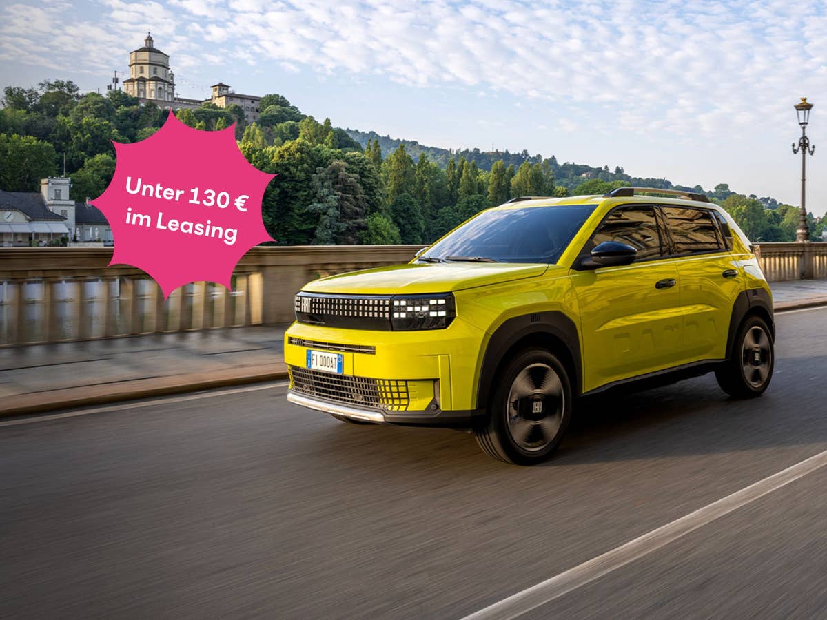 Für unter 130 Euro leasen - Vollelektrischer Fiat mit über 100 PS und Sitzheizung zum Deal-Preis